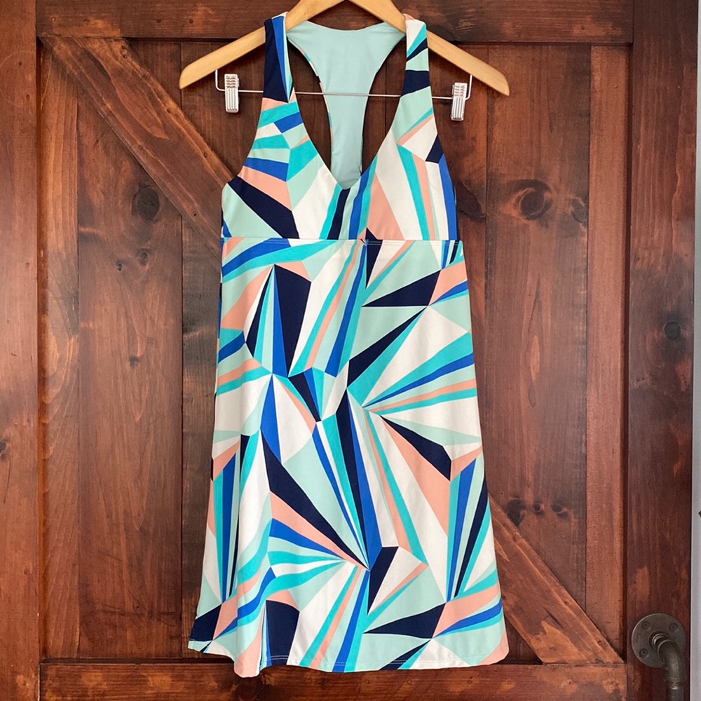 Carve dress with built in bra top, size small